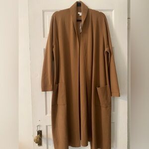 NWT J.Jill Long Open Cardigan w/Pockets XL Petite
